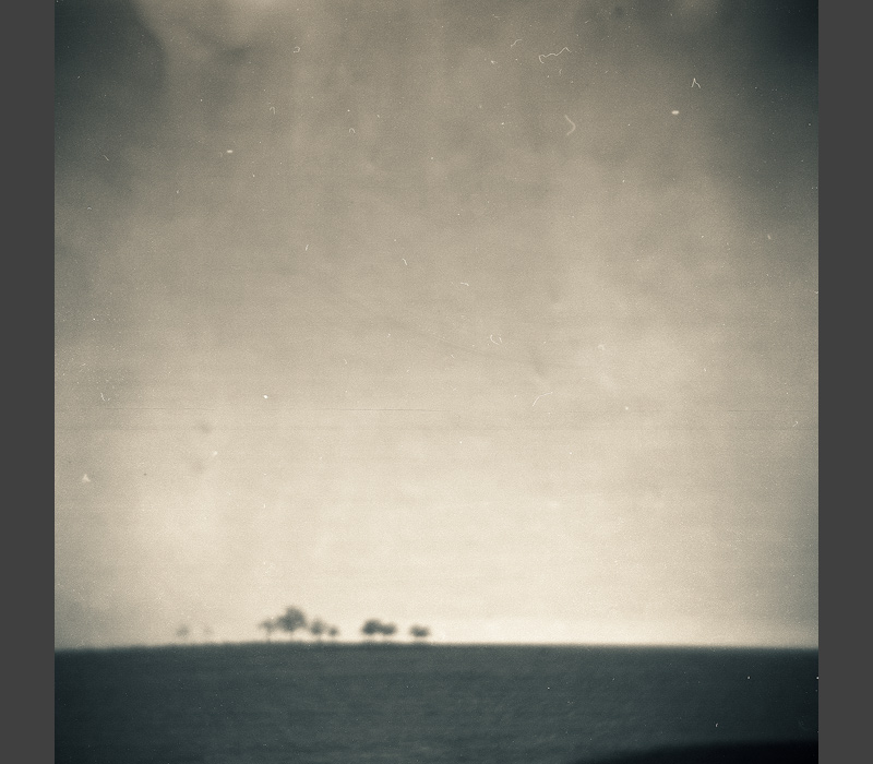 holga minimalistic landscape unsharp